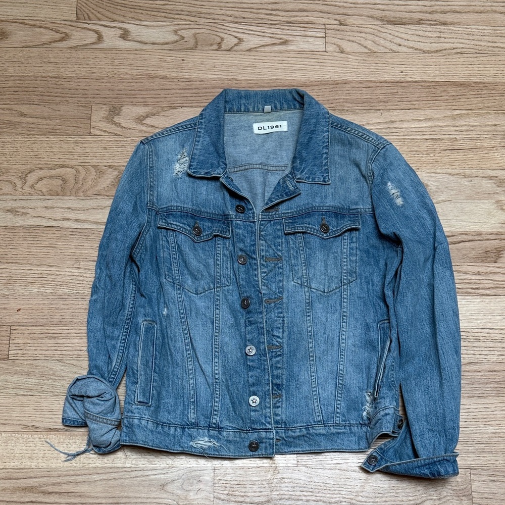 DL1961 Classic Blue Jean Jacket